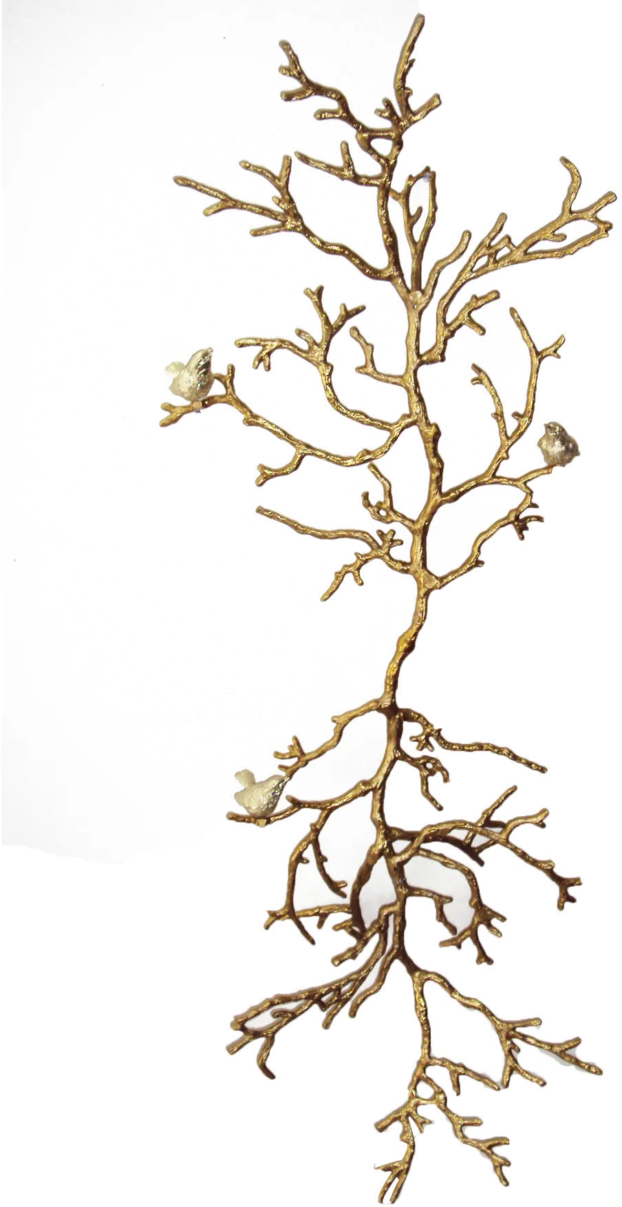 Branch Wall Decor with Perched Birds-1
