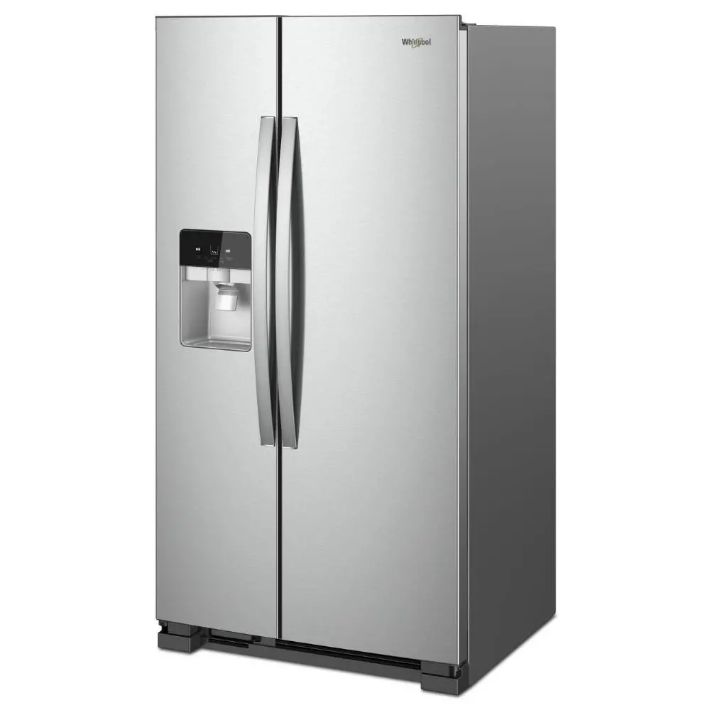 WRS325SDHZ Whirlpool 24.55 Cu. Ft. Side‑by‑Side Refrigerator with External Ice and Water Dispenser – Stainless Steel-3