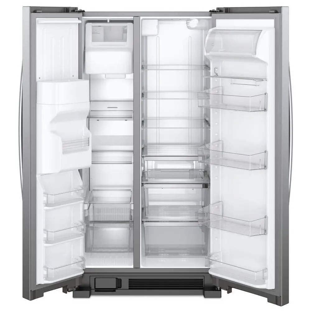 WRS325SDHZ Whirlpool 24.55 Cu. Ft. Side‑by‑Side Refrigerator with External Ice and Water Dispenser – Stainless Steel-5