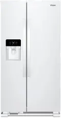 WRS325SDHW Whirlpool 24.55 cu ft Side by Side Refrigerator - White