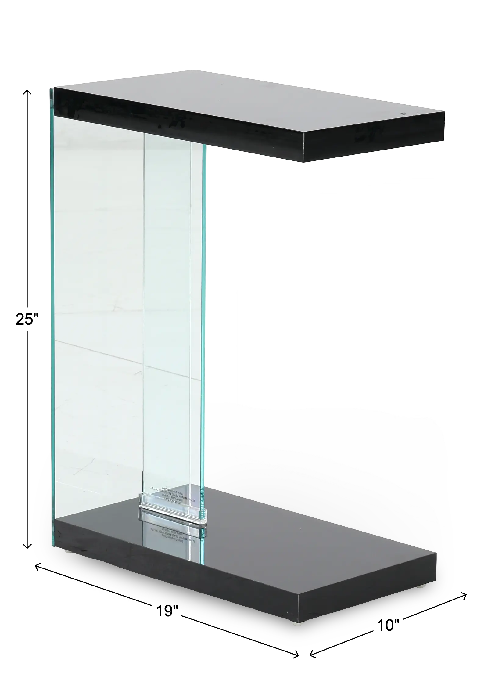 Elaina Black Side Table-3