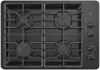 JGP3030DLBB GE 30 Inch Gas Cooktop with 4 Burners - Black