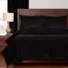 Black Padma Night 4 Piece Queen Bedding Collection