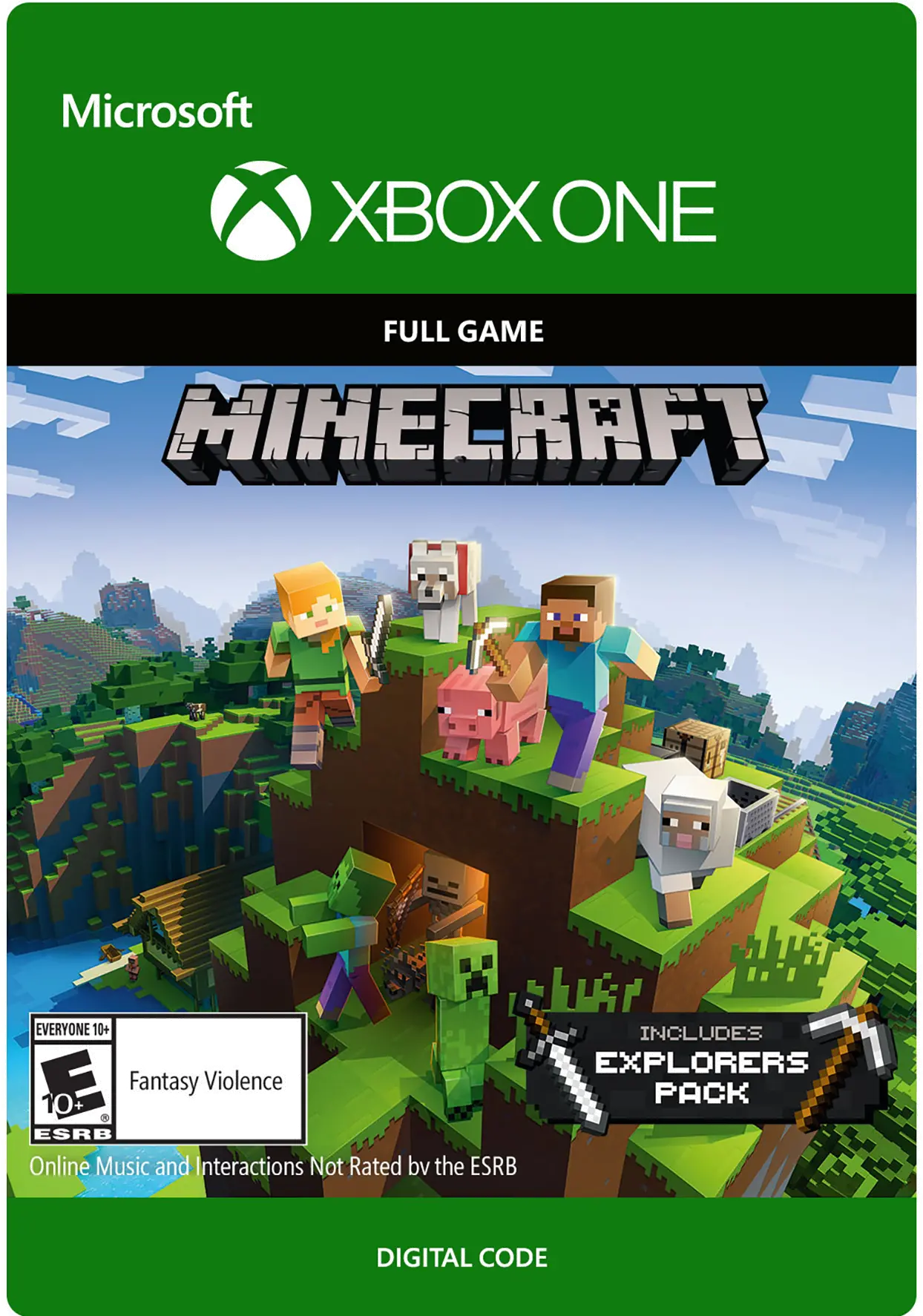 XB1/MINECRAFT_PLATNM Minecraft Explore Platinum - Xbox One-1