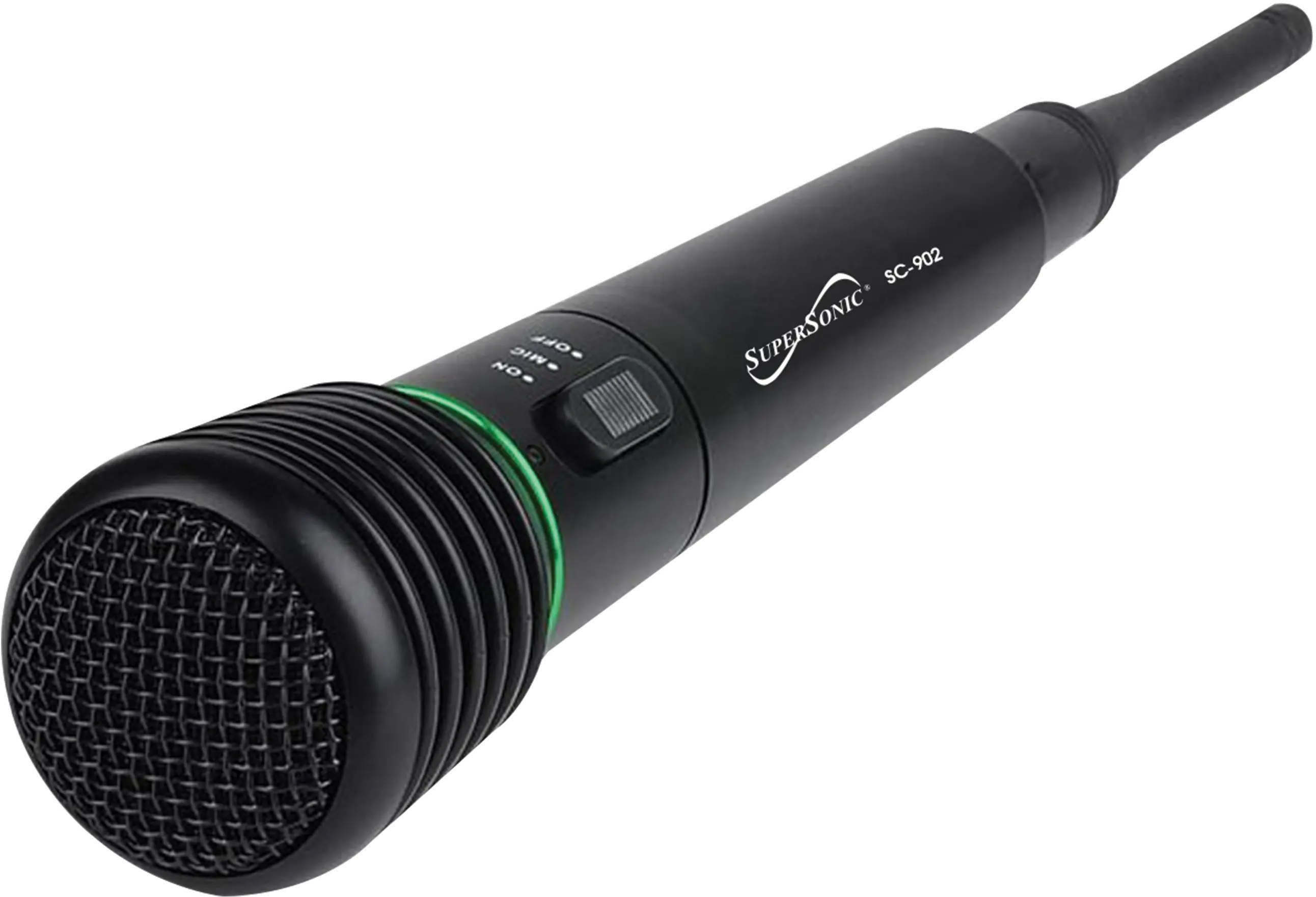 SC-902/BLACK 2 in 1 Wireless/Wired Professional Microphone-4