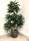 7 Foot Faux Mango Ladder Tree Arrangement