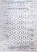 E110-IV-76X96-5362 Everek 8 x 10 Gray and Ivory Area Rug