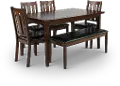 Del Mar Dark Cherry 6 Piece Dining Set