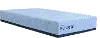 AF-BBMF-011TW Blue Burrito Visco Gel Memory Foam Twin Mattress