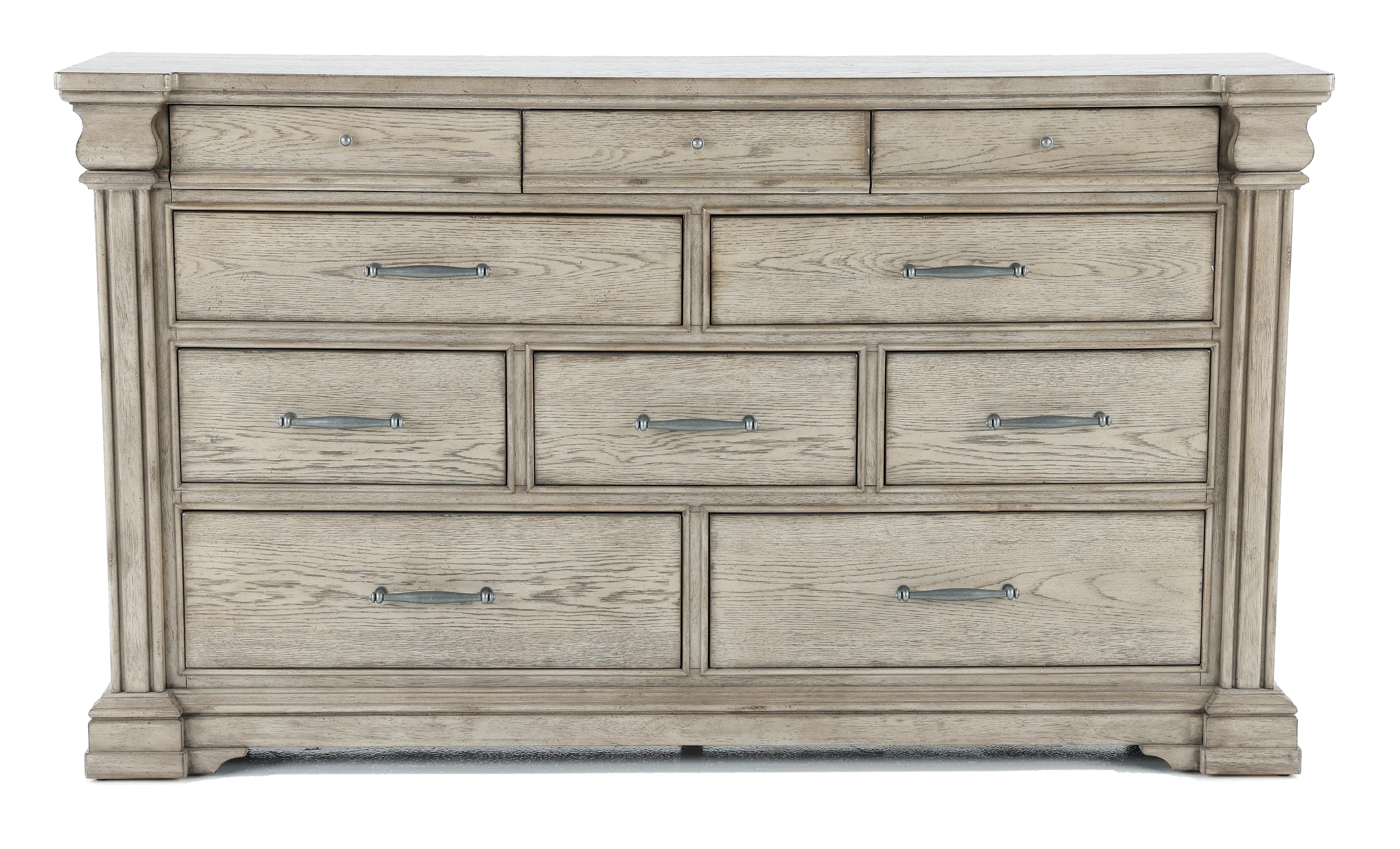 Madison Ridge Gray Dresser-1