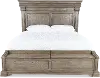 Madison Ridge Gray California King Storage Bed