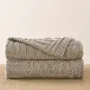 Stone Concentric Throw Blanket