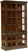Brix Classic Brown Door Bookcase