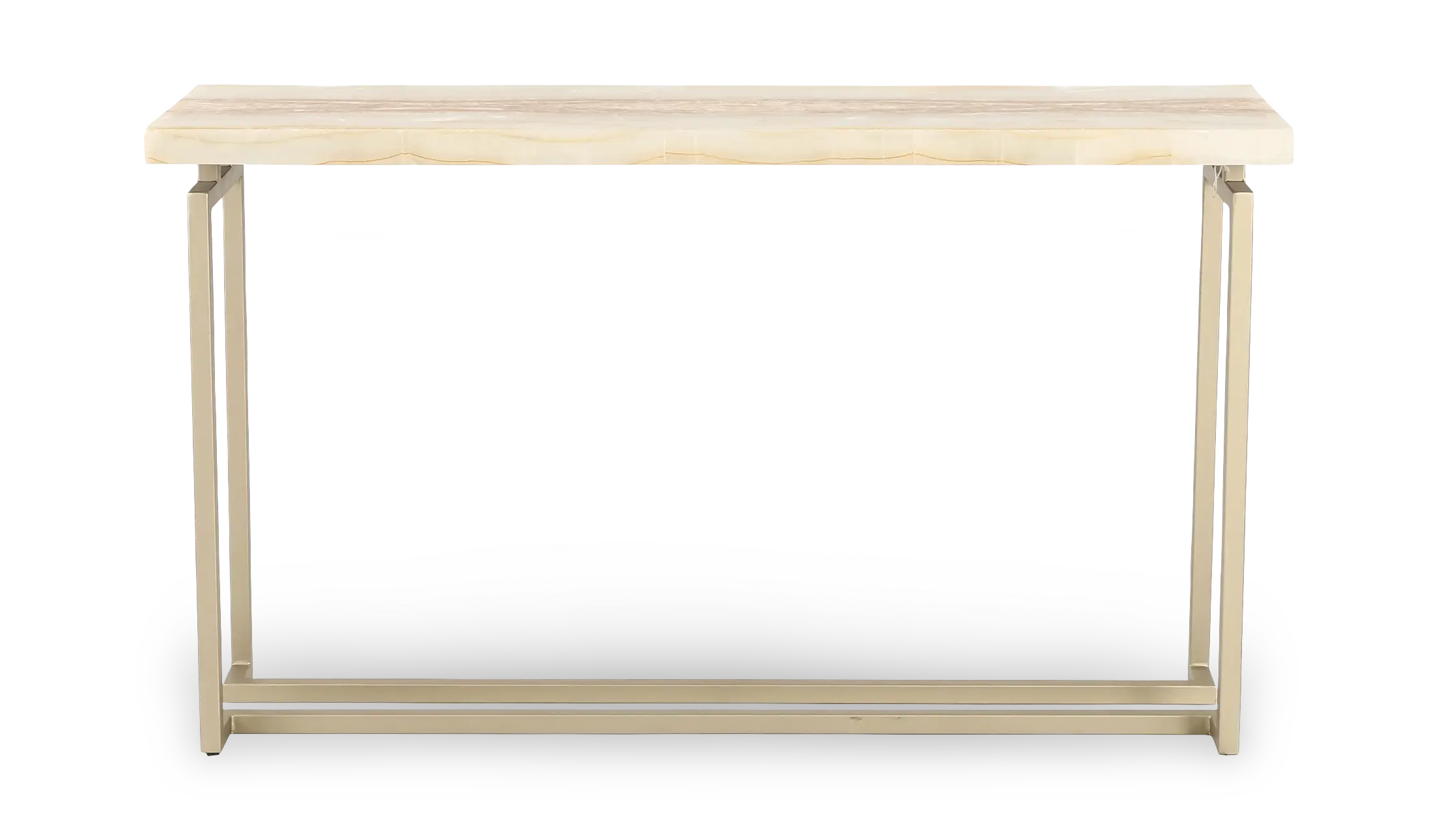 Spectrum Onyx and Gold Console Table-4