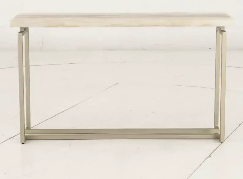 Spectrum Onyx and Gold Console Table-8