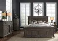 4PC:823/ARTISAN5/0 Artisan Prairie Aged Oak 4 Piece Queen Bedroom Set