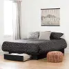 11293 Holland Black Full-Queen Platform Bed - South Shore