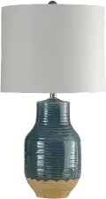Blue Ceramic Table Lamp - Prova