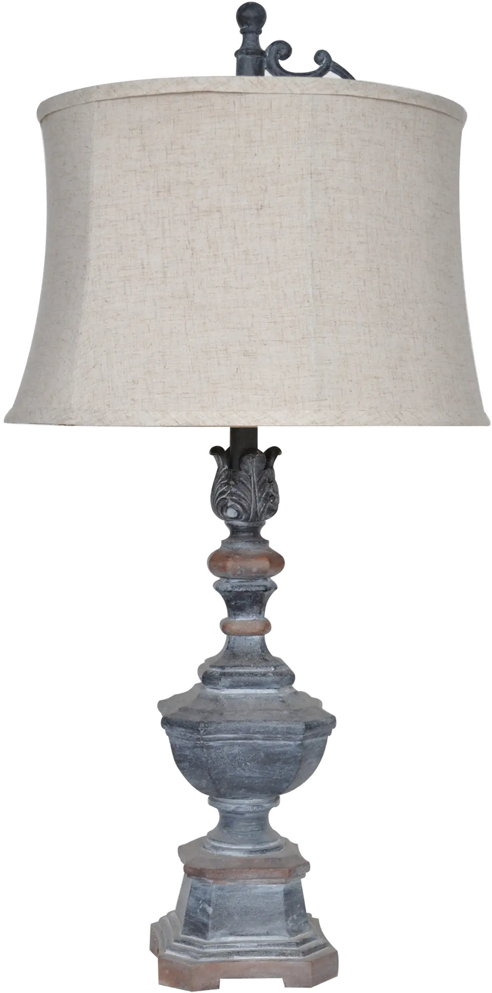 Resin Antique Iron Weather Vane Table Lamp-1
