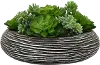 Faux Succulent Arrangement In Pot