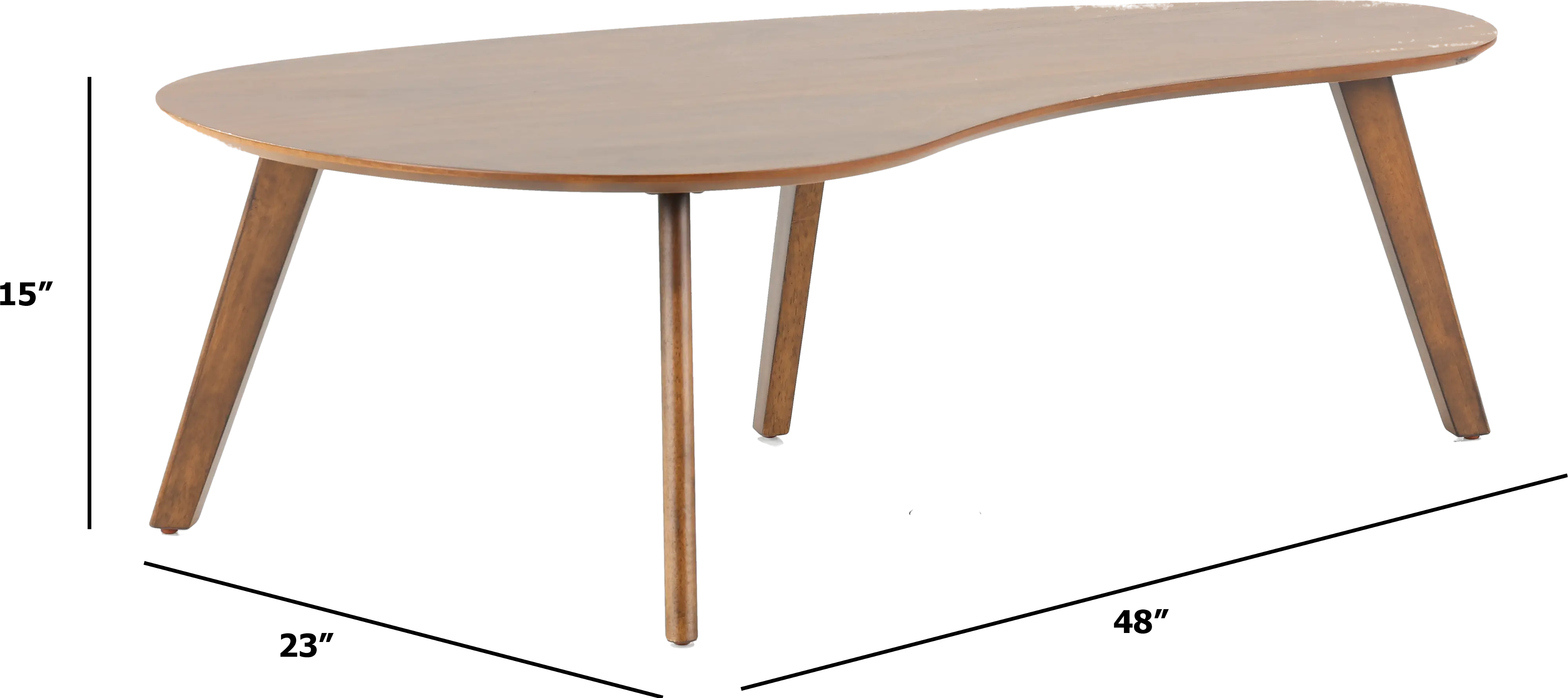 Simplicity Brown Coffee Table-4