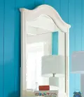 Summerset Ivory White Mirror