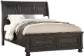 Stella Gray King Storage Bed