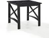 CO6208-BZ Kaplan Black Patio Side Table