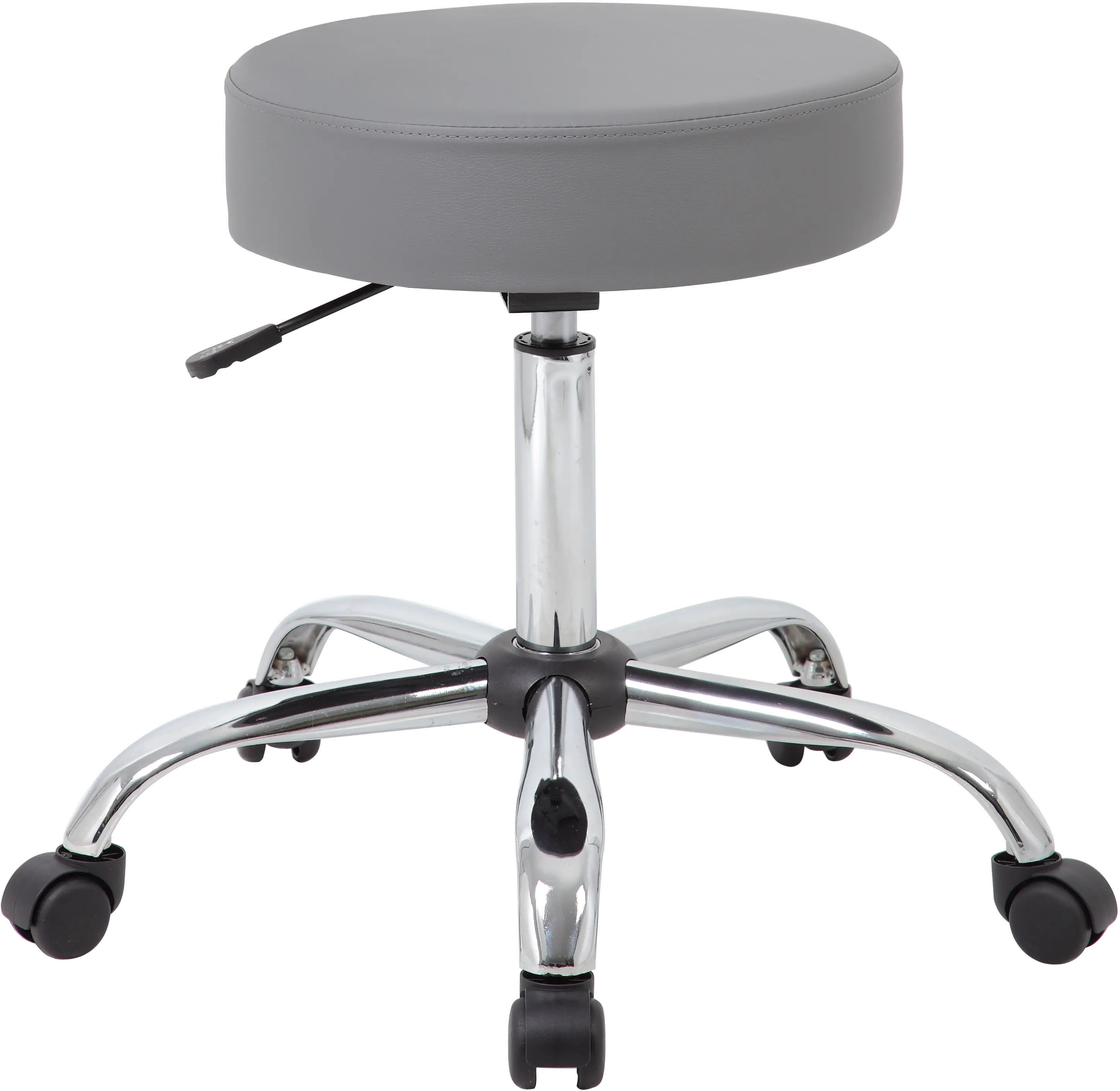 Gray Medical Office Chair Stool-1