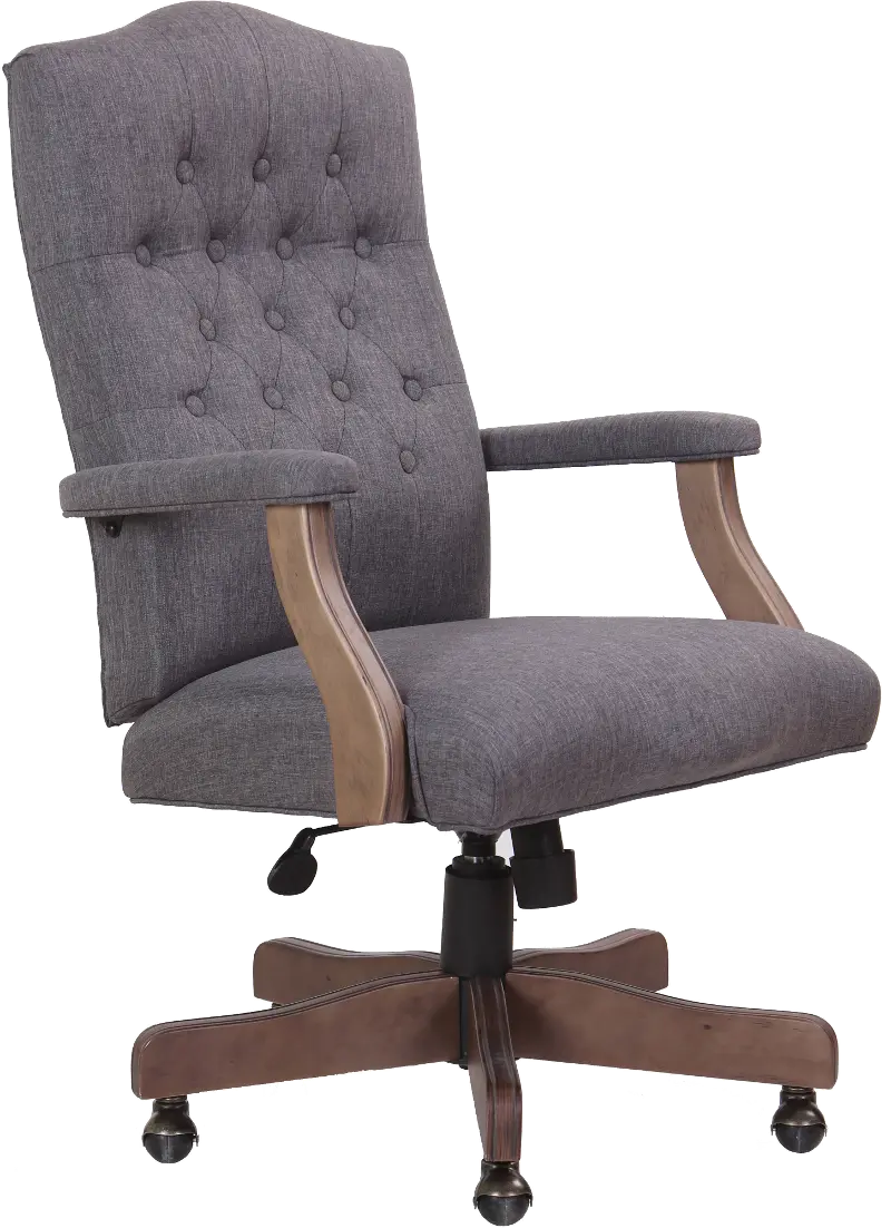 Gray High-Back Executive Swivel Chair