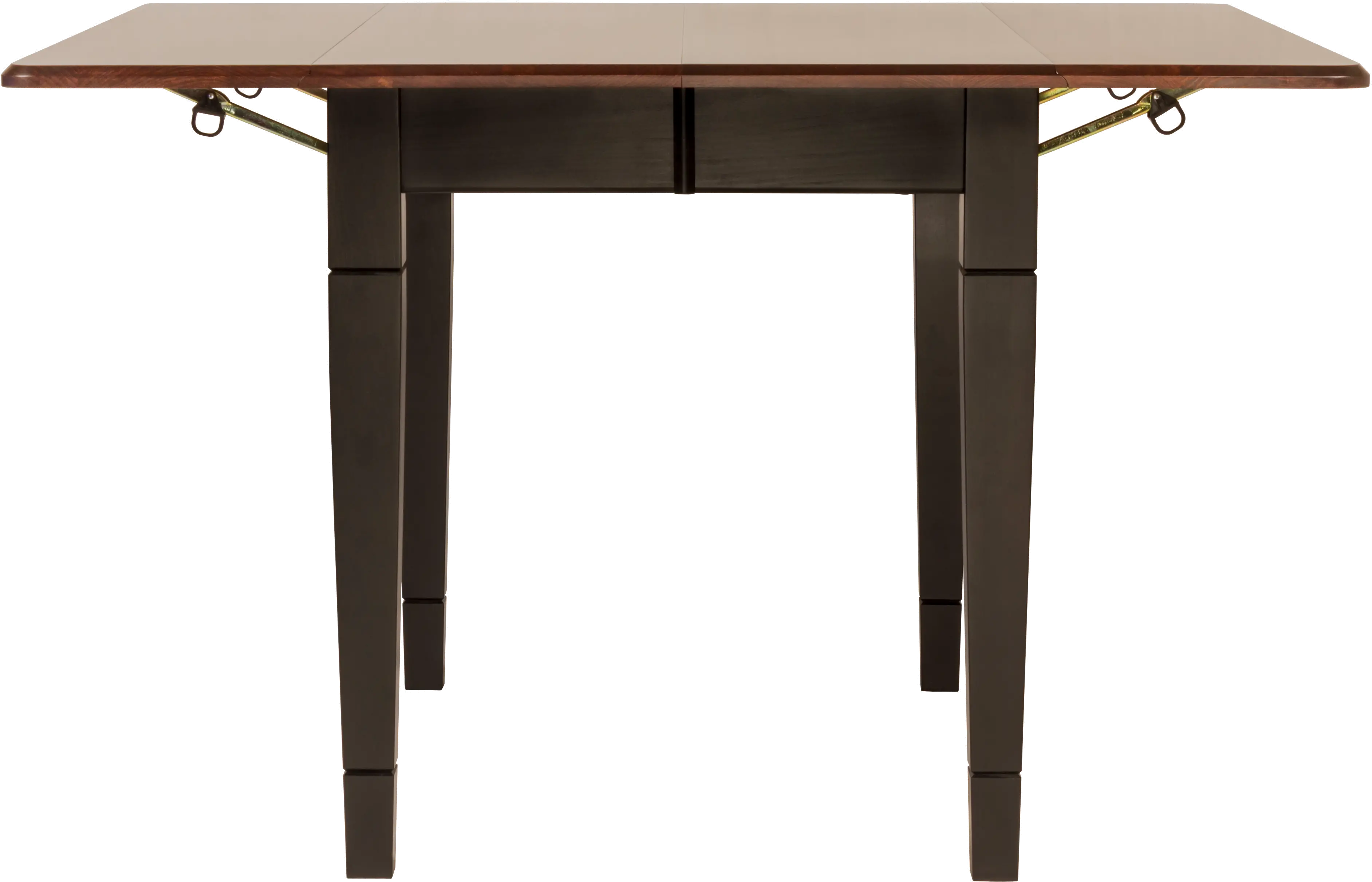 Saber Maple Two-Tone Drop Leaf Dining Room Table-1