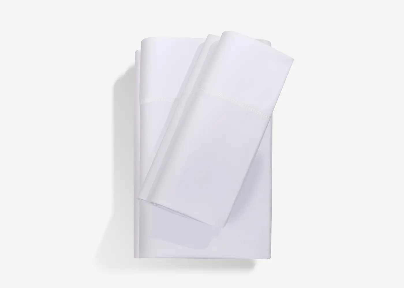 BGS194605 BedGear White Dri-Tec Performance Queen Bed Sheets-1
