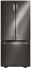 LFCS22520D LG 21.8 cu ft French Door Refrigerator - 30 W Black Stainless Steel