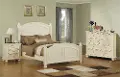 Cape Cod Eggshell White 3 Piece Full Bedroom Set