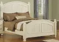 Cape Cod Eggshell White Queen Bed
