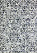 E110-DKBL-5X7.6-5440A 5 x 8 Medium Contemporary Dark Blue Rug - Everek