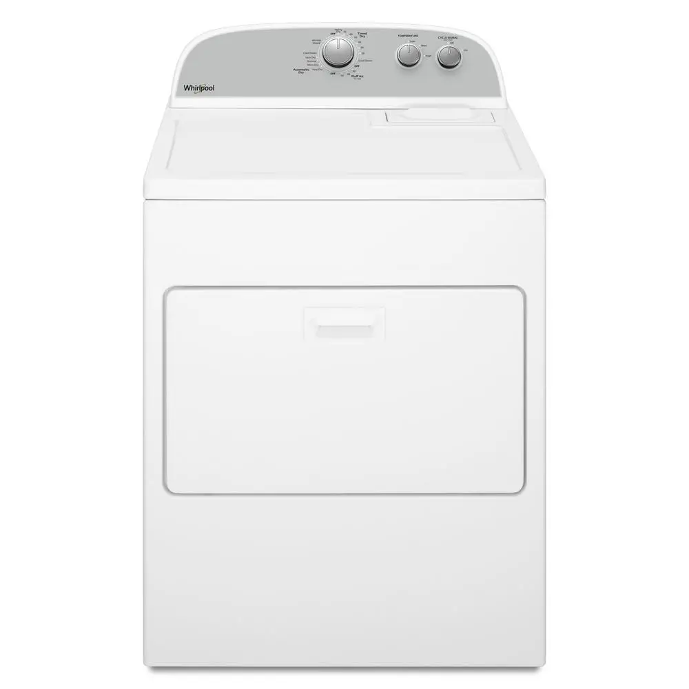 WED4950HW Whirlpool Electric Dryer with Wrinkle Shield - 7.0 cu. ft. White-1