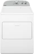 WED4950HW Whirlpool Electric Dryer with Wrinkle Shield - 7.0 cu. ft. White