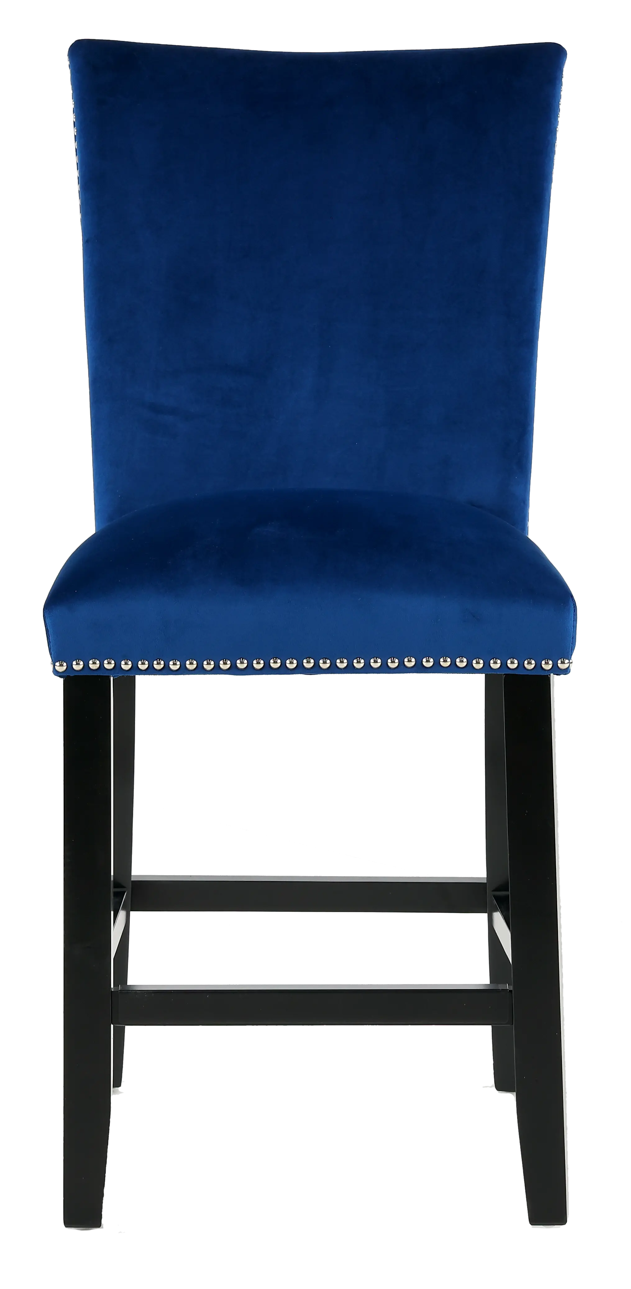 Camila Blue Upholstered Counter-Height Stool-4