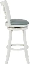 Cream Swivel Bar Stool - Sawyer