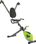15-0336 Stamina Exercise Bike with Whole Body Exerciser Green
