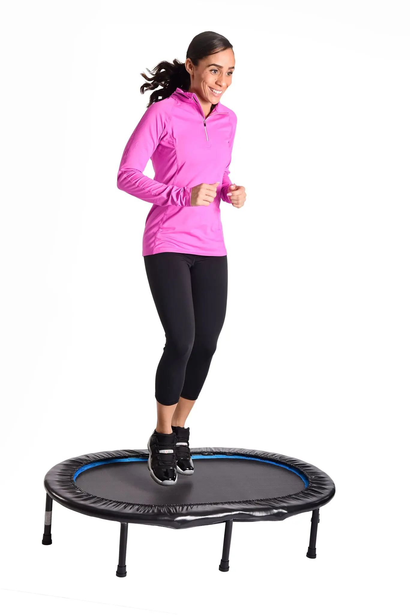 35-1691 Stamina Black Oval Fitness Trampoline-2