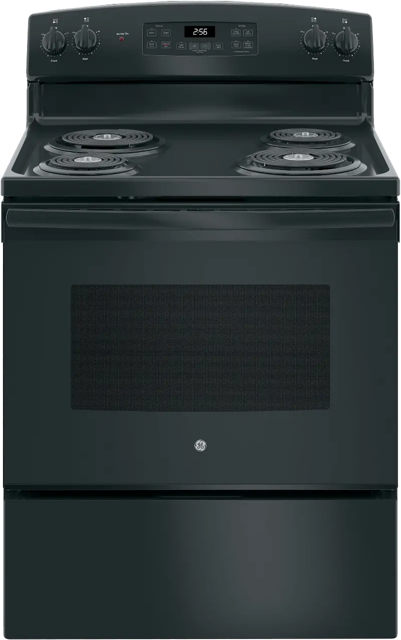 GE 5 cu ft Electric Range - Black