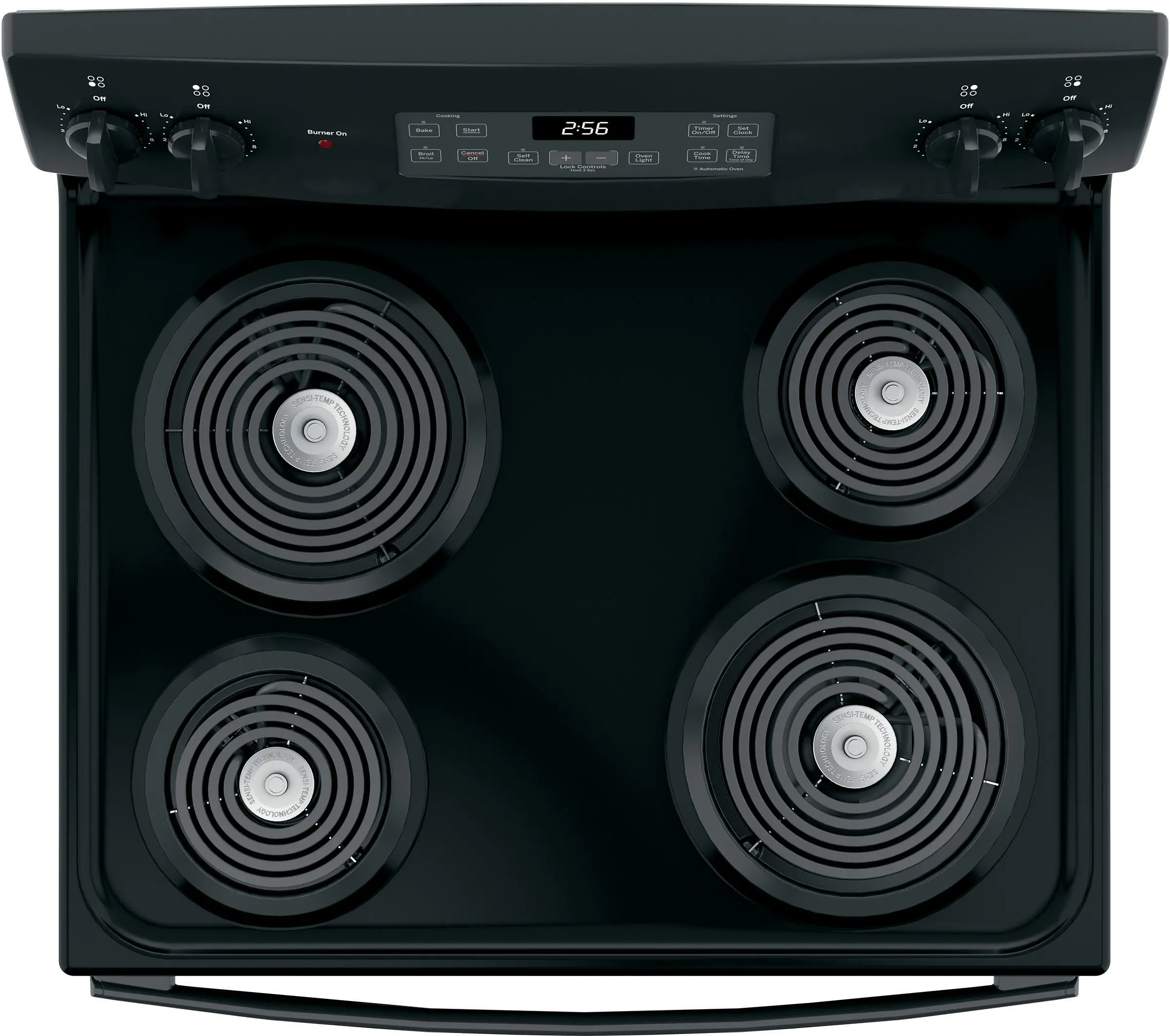 JB256DMBB GE 5 cu ft Electric Range - Black-4