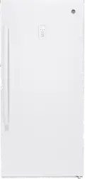 FUF14DLRWW GE 14.1 cu ft Upright Freezer - White