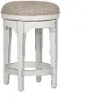244-OT9003 Magnolia Manor Antique White Swivel Counter Height Stool