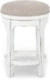 244-OT9003 Magnolia Manor Antique White Swivel Counter Height Stool