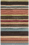 RAI1091-58/5X8RIAN 5 x 8 Medium Multi-Colored Indoor-Outdoor Rug - Rain