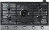NA36N7755TS Samsung 36 Inch Smart Gas Cooktop with 22K BTU Dual Power Burner - Stainless Steel
