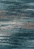 MG5993/5X8/MODERNGRY Modern Grays 5 x 8 Gray and Teal Area Rug